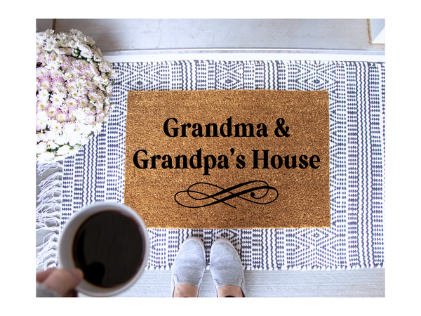 Grandma and Grandpas House doormat