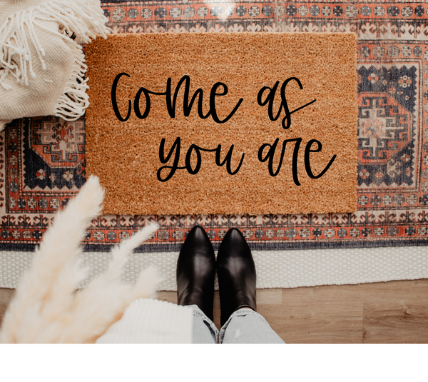 Come As You Are doormat